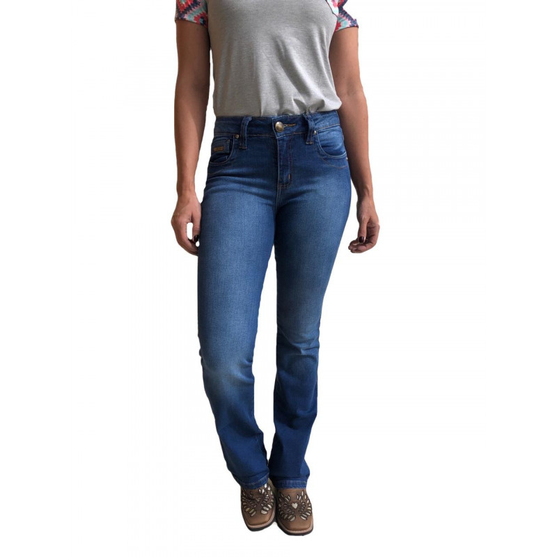 calça jeans texana feminina