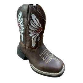 BOTA INFANTIL HELAZZA BORDADO - COCAR 