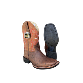 BOTA MASCULINA HELAZZA 20024 AV CHOCOLATE