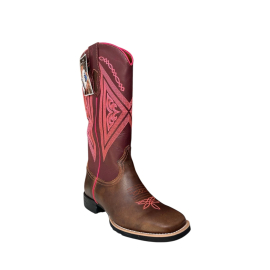 BOTA FEMININA BULLS HORSE 53006 DALLAS CASTOR MARROM