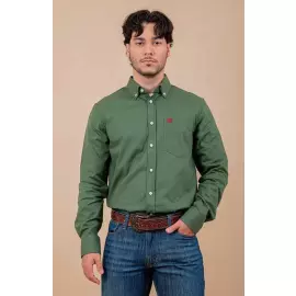 Camisa Manga Longa Verde