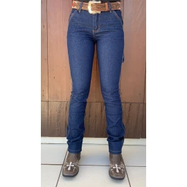 CALÇA FEMININA TERRA DE RODEIO 057 AZUL CARPINTEIRA