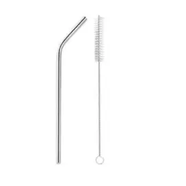 KIT COM 1 CANUDO + 1 ESCOVINHA DE LIMPEZA