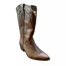 BOTA BICO FINO HELAZZA 09 CAPUCCINO