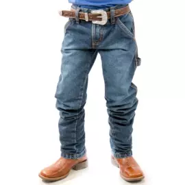 CALÇA CARPINTEIRA BLUE KIDS frente