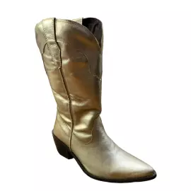 BOTA BICO FINO 09 OURO