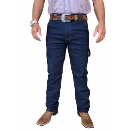 CALÇA MASCULINA CARPINTEIRA LYCRA 022 STONE TERRA DE RODEIO