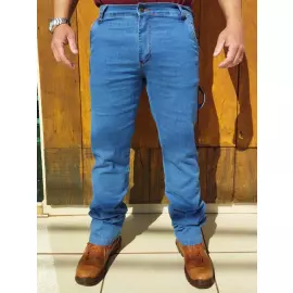 CALÇA MASCULINA CARPINTEIRA LYCRA 052 DELAVE TERRA DE RODEIO