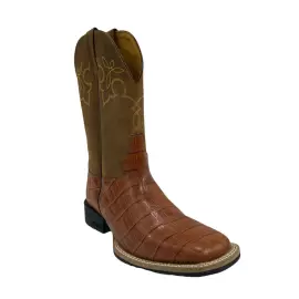 BOTA MASCULINA ALIGATOR HAVANA CRAZY AMENDOA 2712/UM JÁCOMO