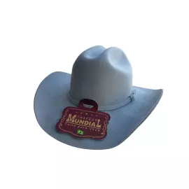 CHAPÉU MUNDIAL LÃ CINZA 973