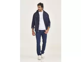 Camisa Jeans Masculina