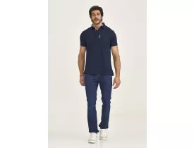 Camiseta polo Azul marinho