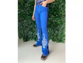 CALÇA FEMININA CL27086 CACTO BOOTCUT WEST DUST