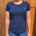 T-SHIRT FEMININA BÁSICA MARINHO 8017 OX HORNS