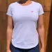 T-SHIRT FEMININA BÁSICA BRANCO 8019 OX HORNS