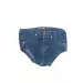TAPA FRALDA JEANS ESCURO BABY KENTTANA frente