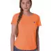 T-SHIRT FEMININA BÁSICA LARANJA 8037 OX HORNS